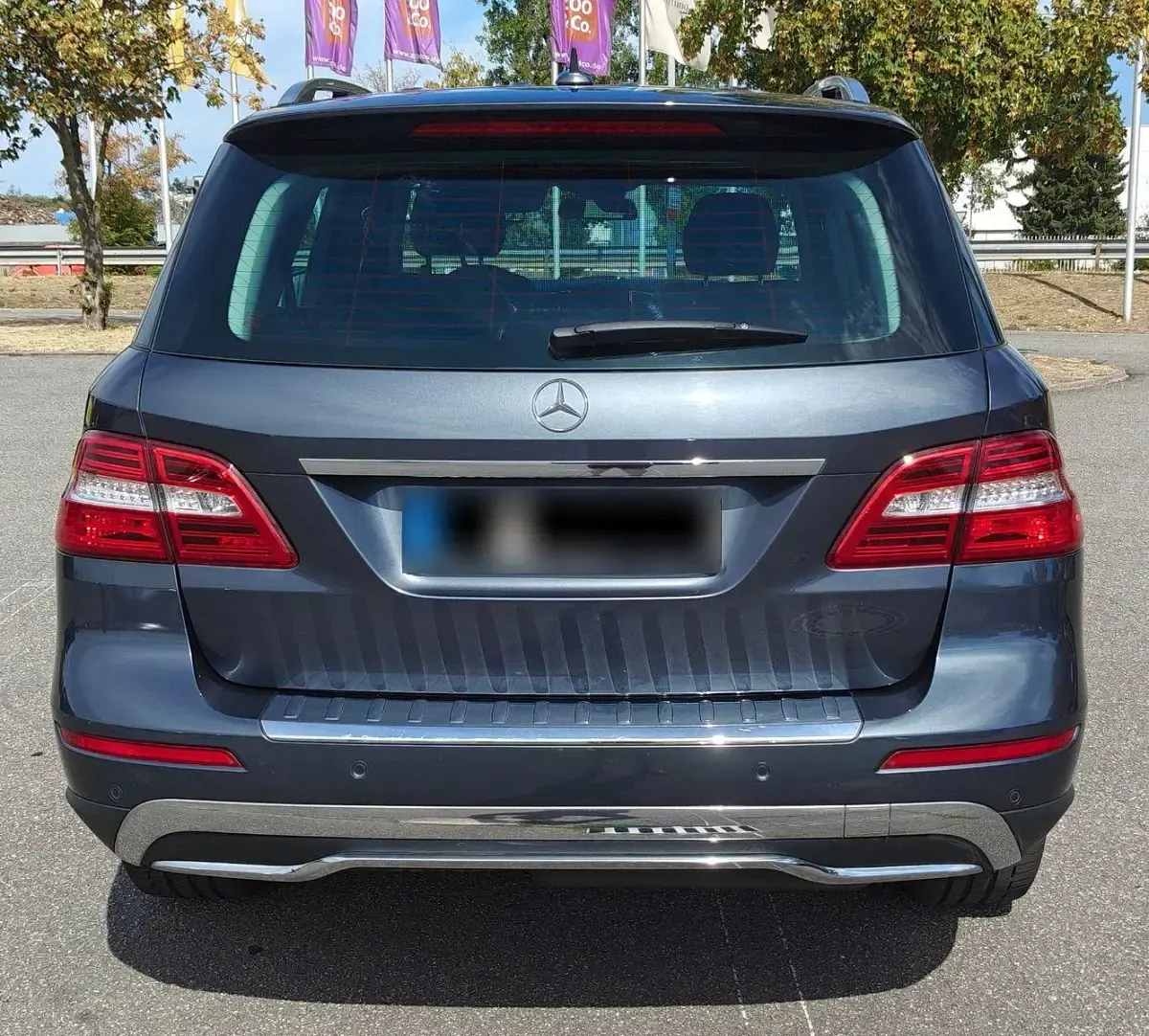 Gebraucht Mercedes ML250 204 PS (150 kW) 2013 Grau SUV