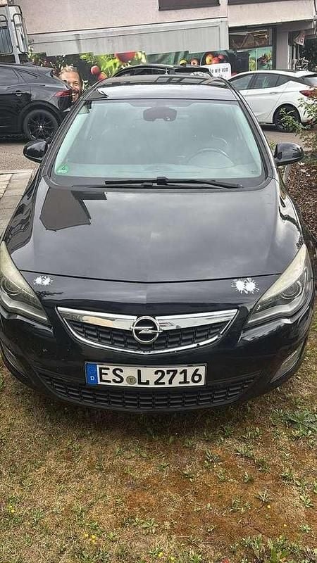 Schwarz Gebraucht 2010 Opel Astra Sport Limousine | 3.590 € (Superpreis) - Bild 1/4