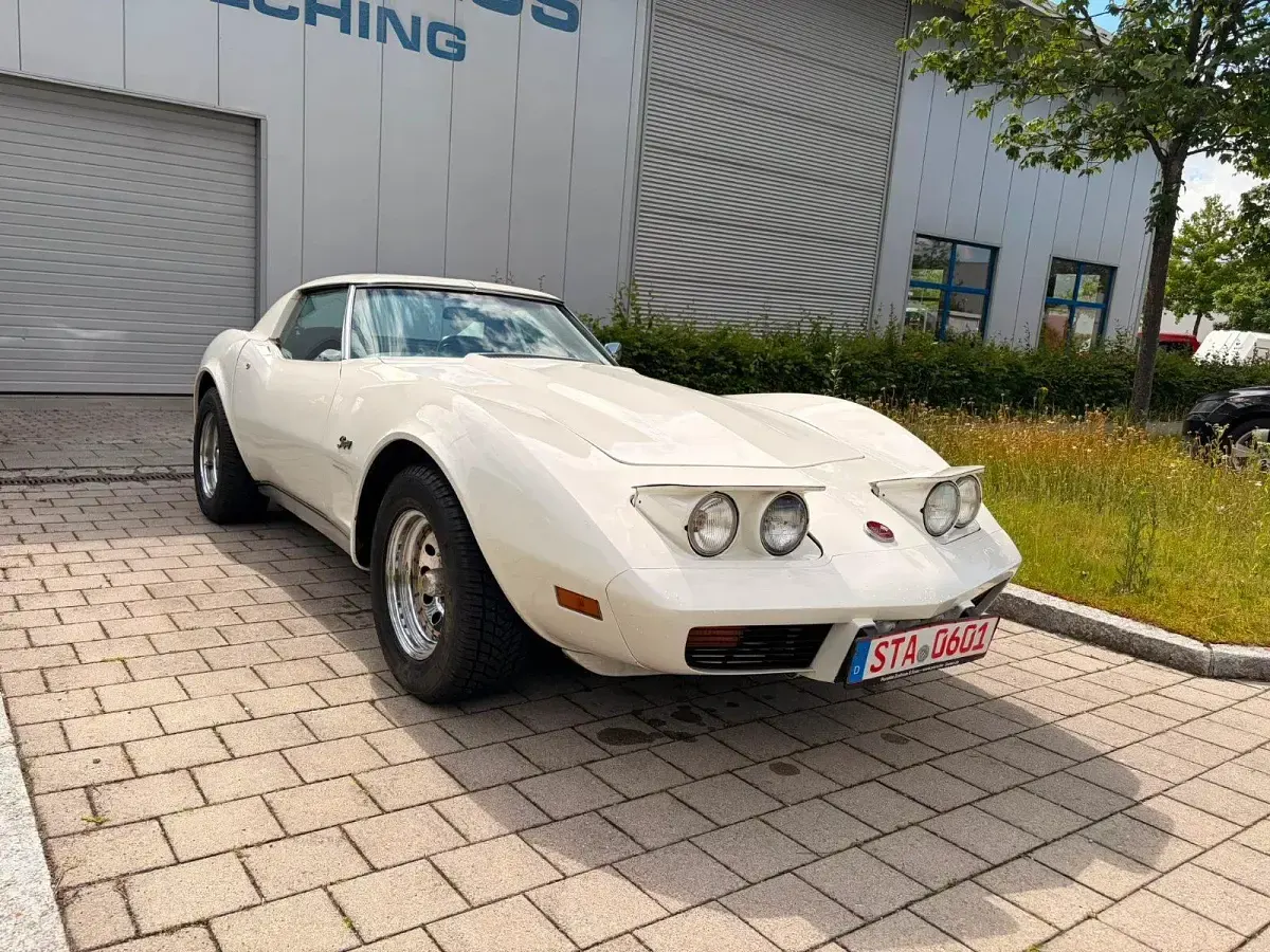 Gebraucht Corvette Stingray 165 PS (121 kW) 1974 Weiß Coupé