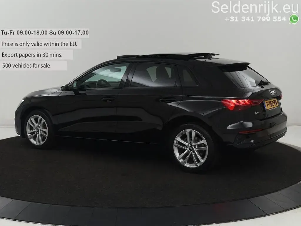 Gebraucht Audi A3 Advanced 110 PS (80 kW) 2023 Schwarz Limousine