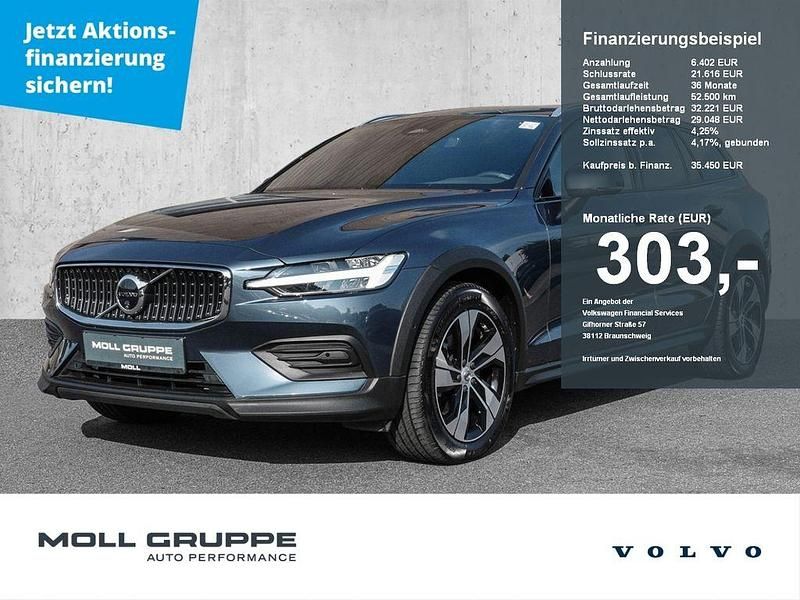 Blau Gebraucht 2023 Volvo V60 CC Plus Kombi | 35.450 € (Fairer Preis) - Bild 1/4