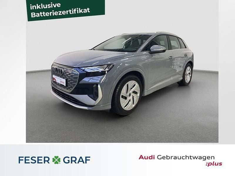 Kieselgrau Gebraucht 2022 Audi Q4 e-tron S-Line SUV | 30.980 € (Guter Preis) - Bild 1/4