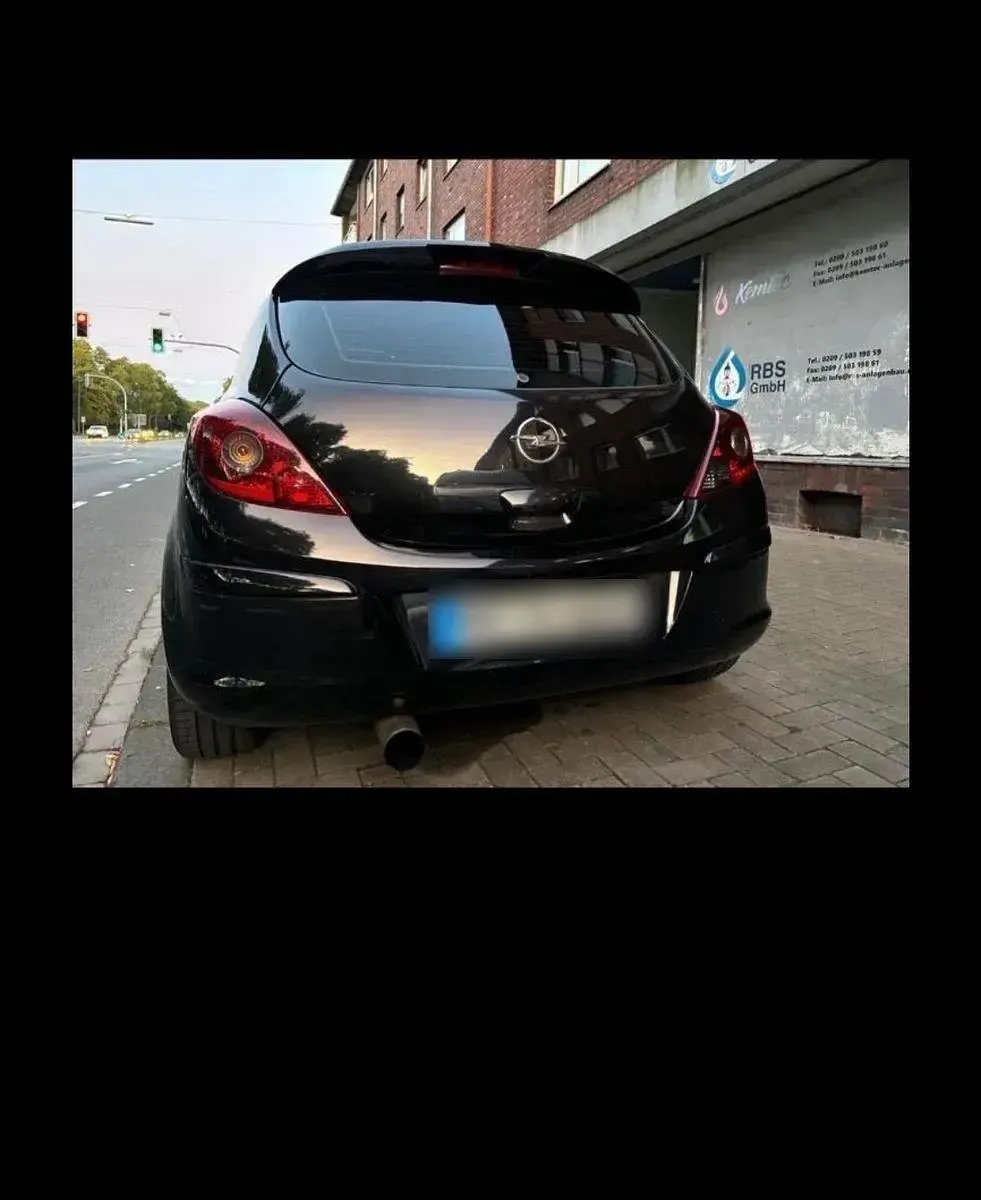 Gebraucht Opel Corsa OPC 60 PS (44 kW) 2008 Schwarz Kleinwagen