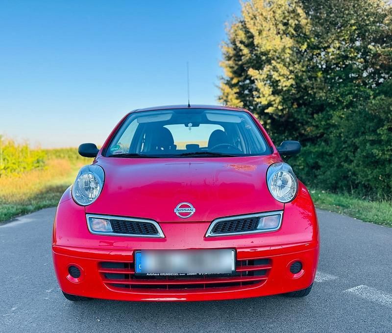 Gebraucht Nissan Micra 65 PS (47 kW) 2009 Rot Kleinwagen