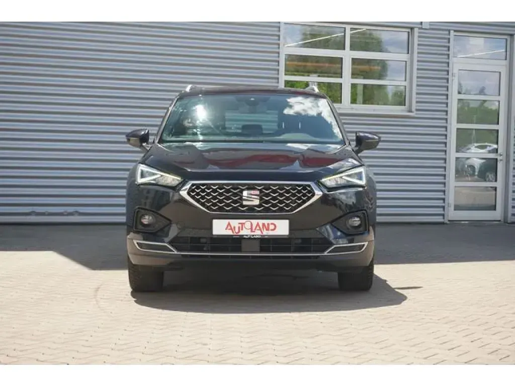 Gebraucht Seat Tarraco XCELLENCE 150 PS (110 kW) 2020 Deep black metallic (metallic) SUV