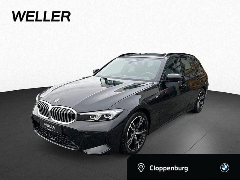 Black sapphire (schwarz) Gebraucht 2024 BMW 320 Comfort Edition Kombi | 38.499 € (Fairer Preis) - Bild 1/4