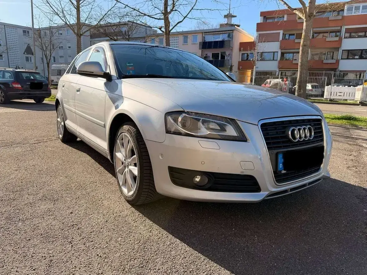 Gebraucht Audi A3 Sportback 160 PS (117 kW) 2009 Silber Kleinwagen