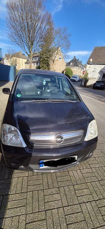 Schwarz Gebraucht 2007 Opel Meriva Van / Kleinbus | 950 € (Superpreis) - Bild 1/4