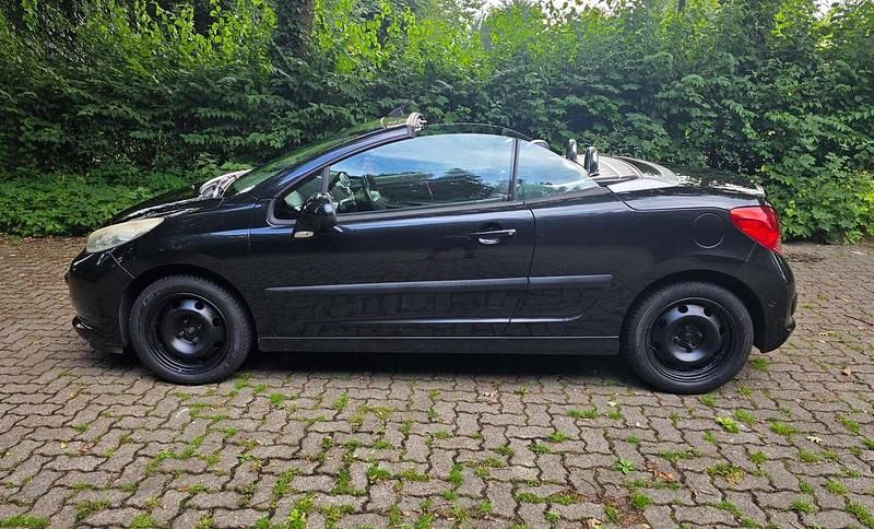 Schwarz Gebraucht 2007 Peugeot 207 CC Sport Cabrio | 1.800 € (Guter Preis) - Bild 1/4