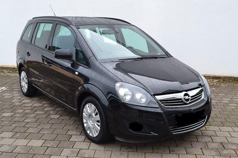 Gebraucht Opel Zafira 116 PS (85 kW) 2012 Schwarz Van / Kleinbus