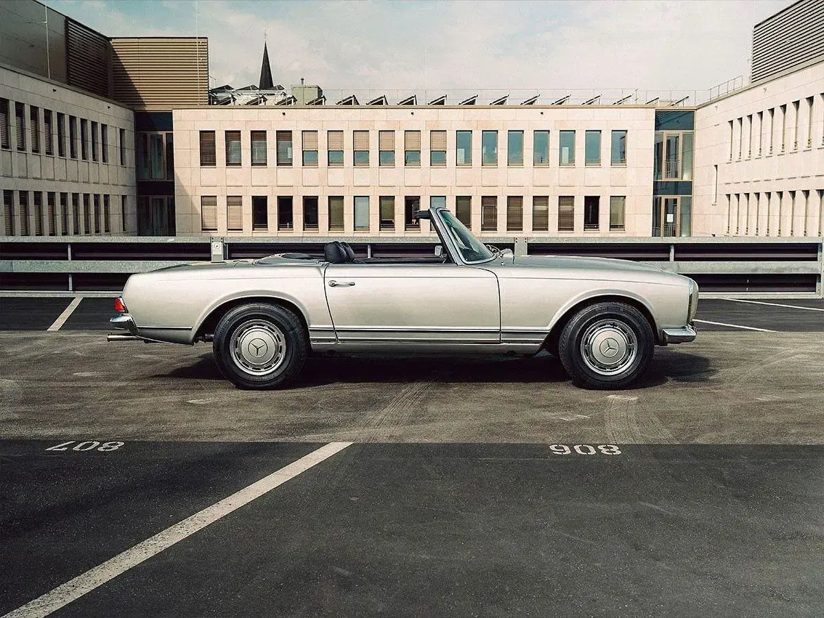 Gebraucht Mercedes SL280 170 PS (125 kW) 1970 Silber Cabrio