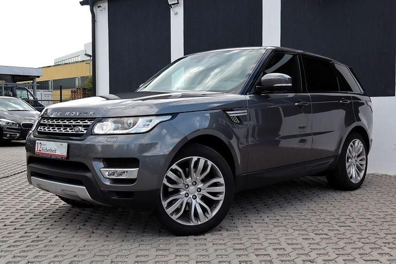 Grau Gebraucht 2016 Land Rover Range Rover Sport HSE SUV | 28.500 € (Teuer) - Bild 1/4