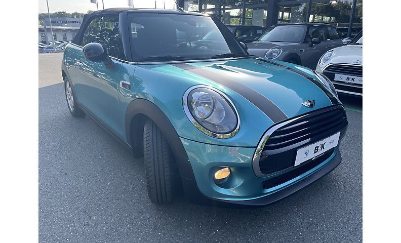 Gebraucht Mini Cooper Cabriolet 136 PS (100 kW) 2017 Caribbean aqua metallic Cabrio