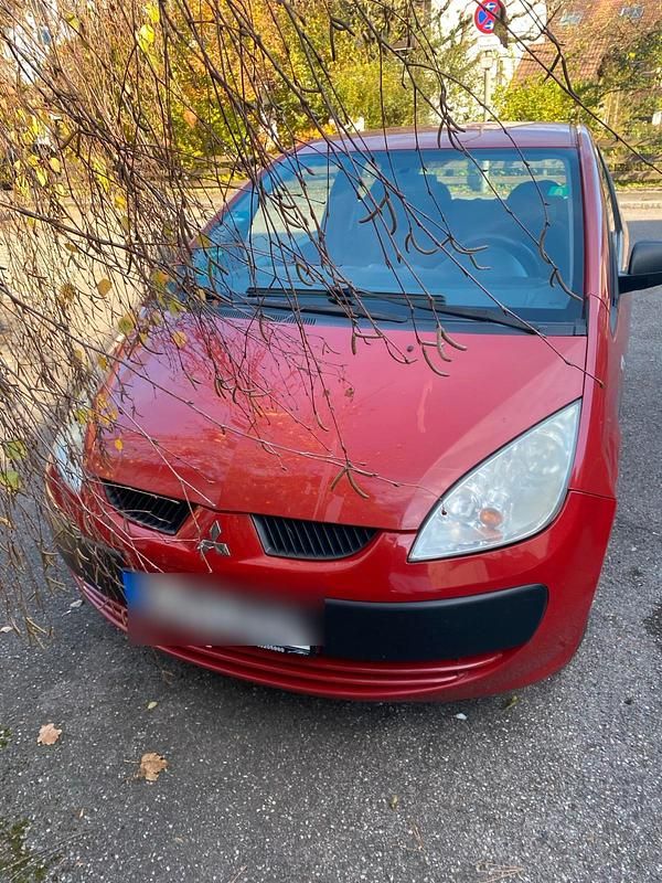 Rot Gebraucht 2008 Mitsubishi Colt Top Kleinwagen | 1.200 € - Bild 1/4