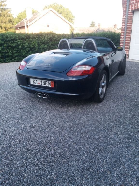 Gebraucht Porsche Boxster 239 PS (175 kW) 2006 Blau Cabrio