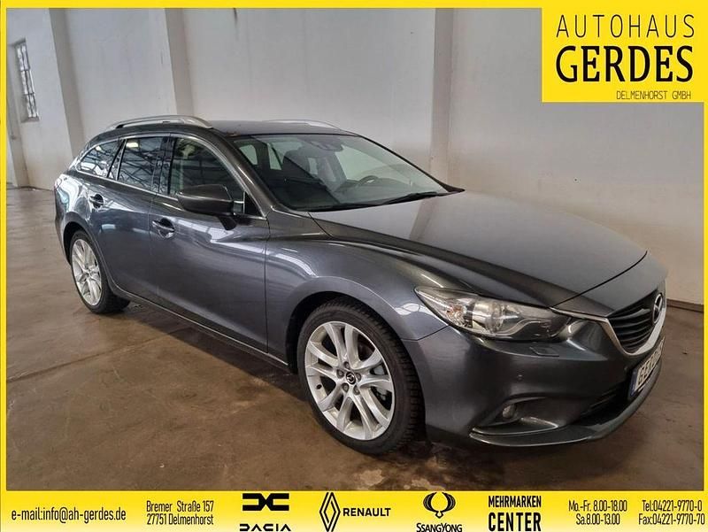 Grau Gebraucht 2015 Mazda 6 Sports-Line Kombi | 12.490 € (Fairer Preis) - Bild 1/4