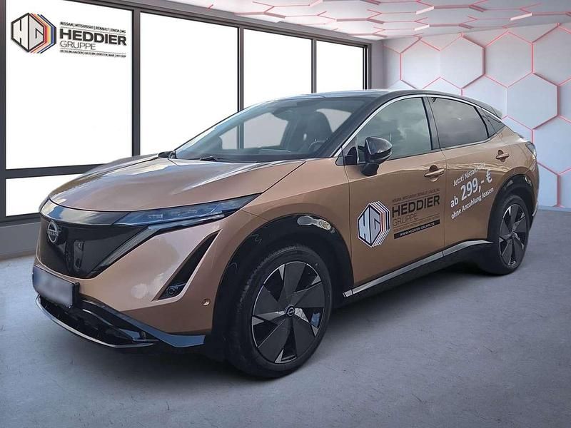 Akatsuki copper (m), kontrastf Gebraucht 2023 Nissan Ariya Evolve SUV | 39.990 € (Teuer) - Bild 1/4