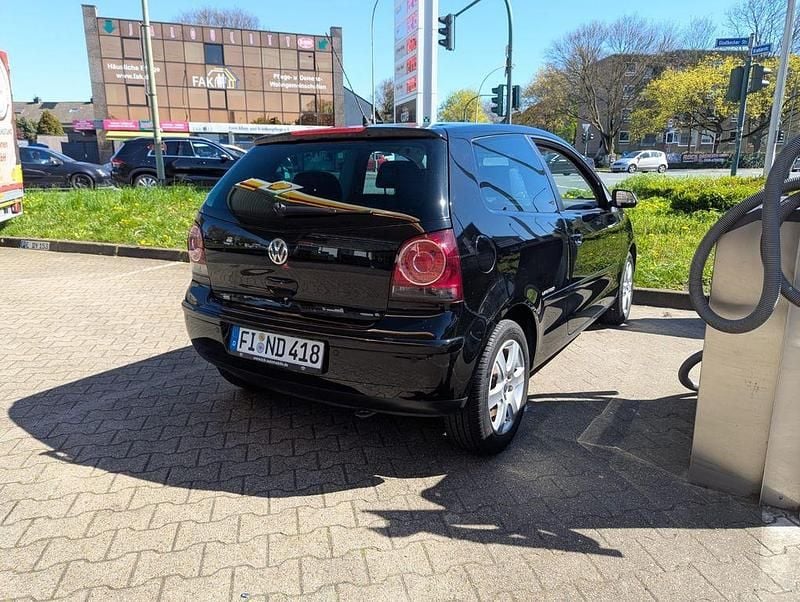 Gebraucht VW Polo United 60 PS (44 kW) 2008 Schwarz Kleinwagen