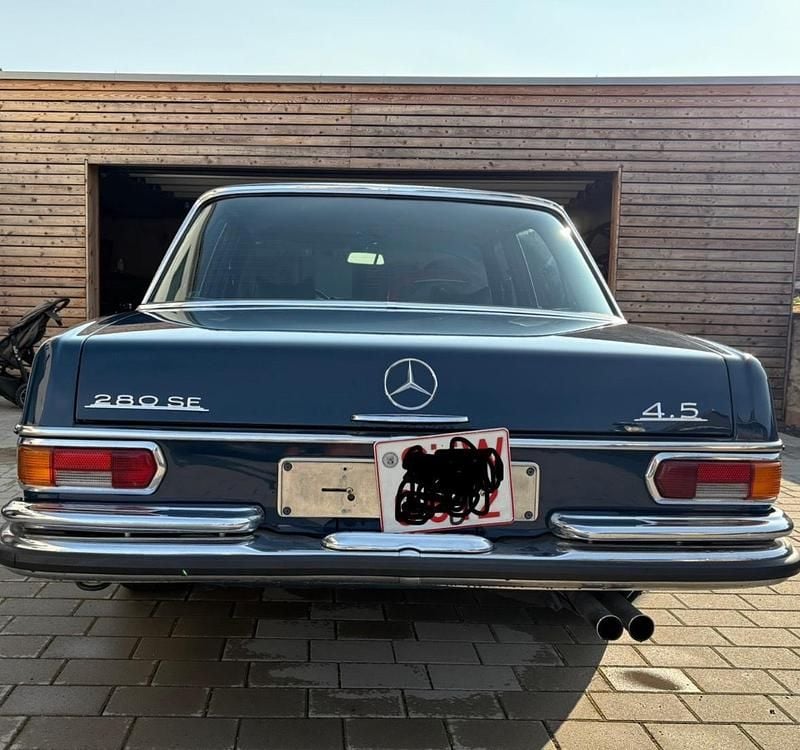 Blau Gebraucht 1972 Mercedes W108 SE Limousine | 28.000 € - Bild 1/4