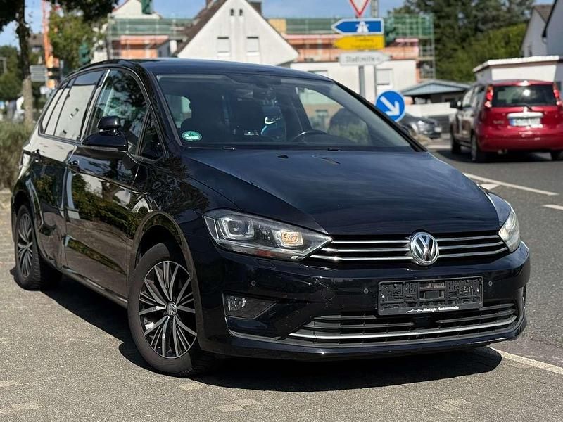 Schwarz Gebraucht 2016 VW Golf Sportsvan Allstar Van / Kleinbus | 6.500 € (Superpreis) - Bild 1/4