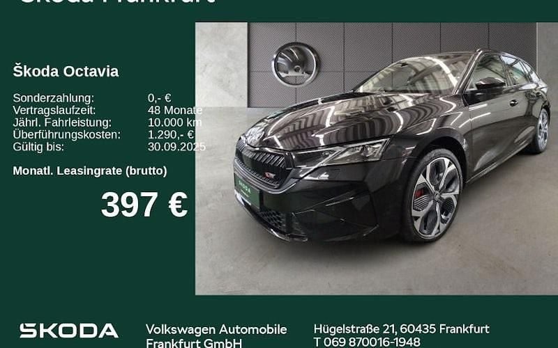 Weiß Neu 2025 Skoda Octavia RS Kombi | 42.480 € (Fairer Preis) - Bild 1/4