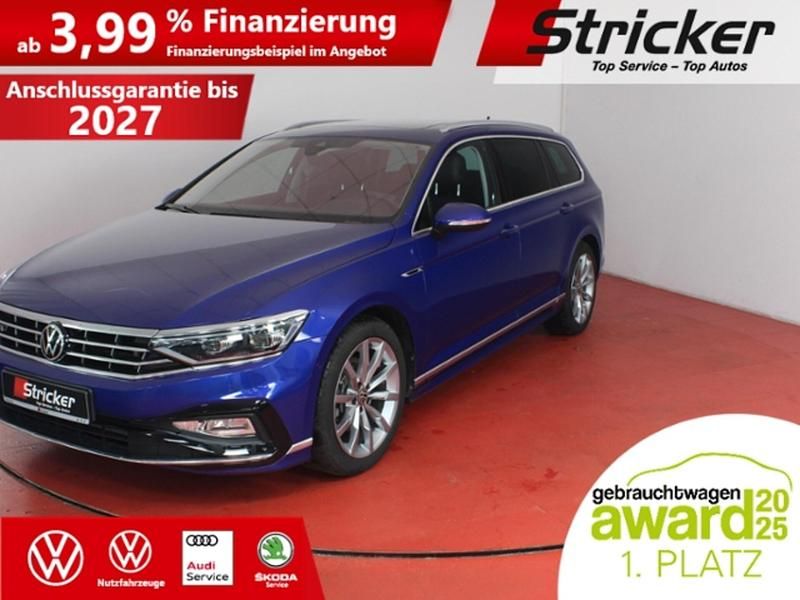 Gebraucht VW Passat R-line 200 PS (147 kW) 2022 Lapiz blue metallic (metallic) Kombi