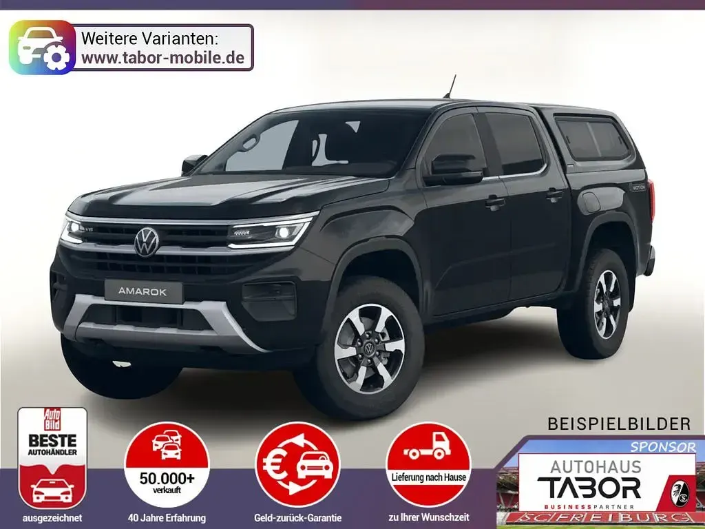 Neu VW Amarok Style 241 PS (177 kW) 2025 Schwarz metallic Pickup