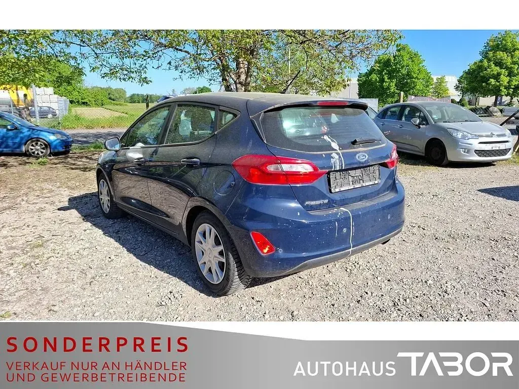 Gebraucht Ford Fiesta 86 PS (63 kW) 2017 Blazerblau Kleinwagen