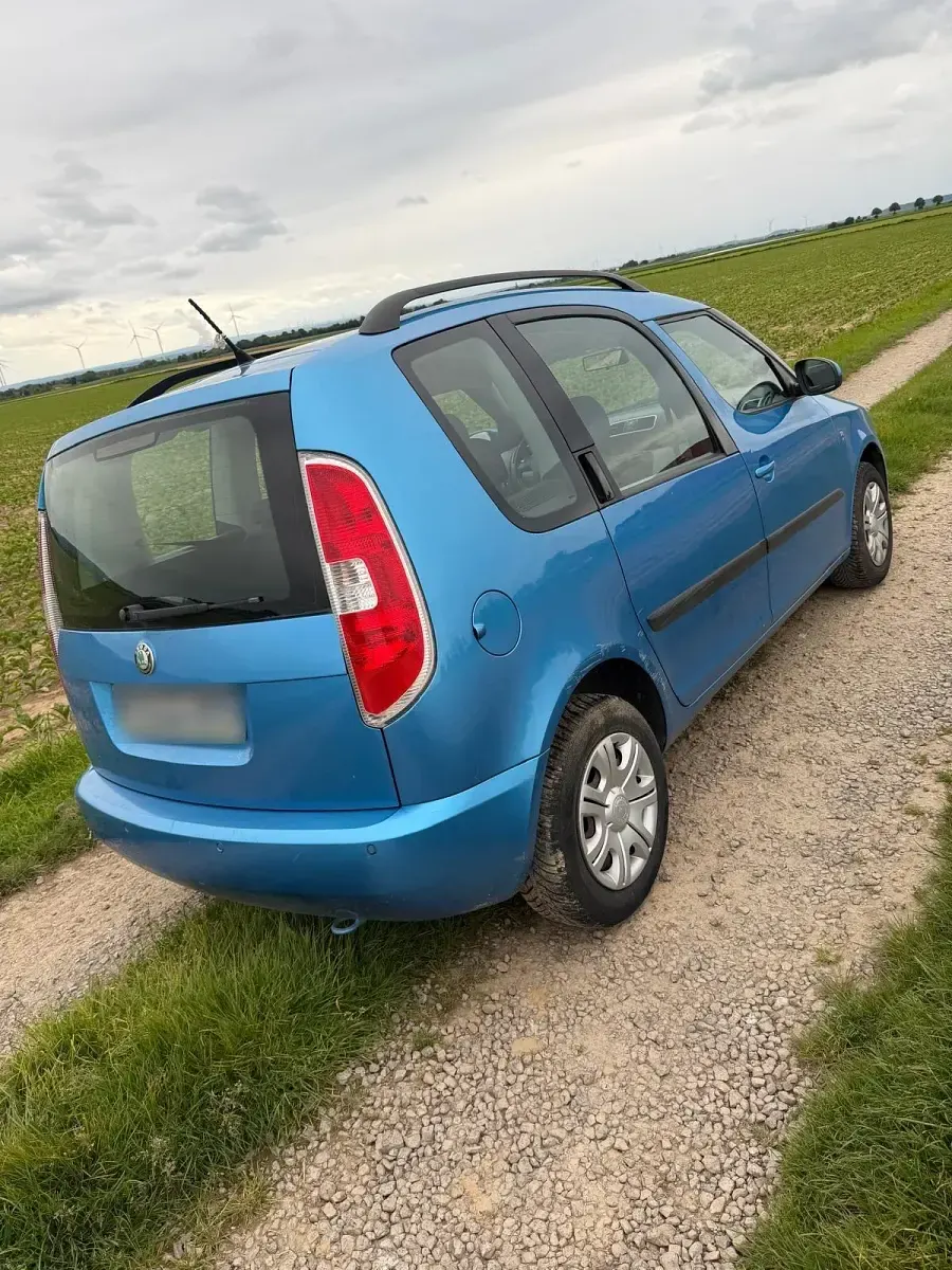 Gebraucht Skoda Roomster 69 PS (50 kW) 2007 Blau Van / Kleinbus