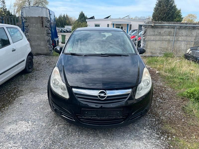 Gebraucht Opel Corsa 80 PS (58 kW) 2007 Schwarz Kleinwagen