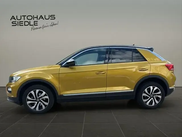 Gebraucht VW T-Roc Active 150 PS (110 kW) 2021 Gelb SUV