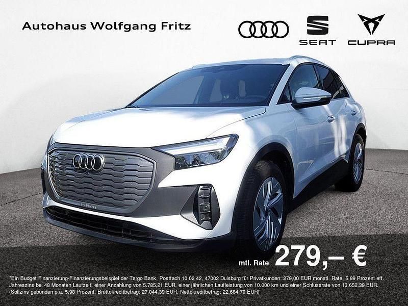 Weiß Gebraucht 2023 Audi Q4 e-tron Comfort SUV | 28.470 € (Fairer Preis) - Bild 1/4