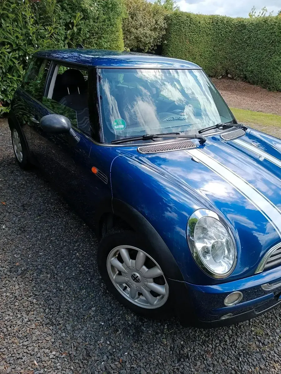 Käytetty Mini Cooper 90 HP (66 kW) 2001 Sininen Viistoperä