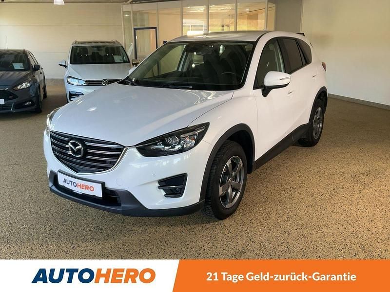Weiß Gebraucht 2016 Mazda CX-5 Exclusive-Line SUV | 16.100 € (Etwas zu teuer) - Bild 1/3