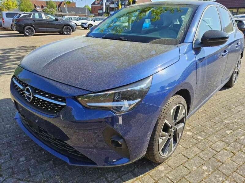 Blau Gebraucht 2021 Opel Corsa-e Elegance Kleinwagen | 14.990 € (Guter Preis) - Bild 1/3