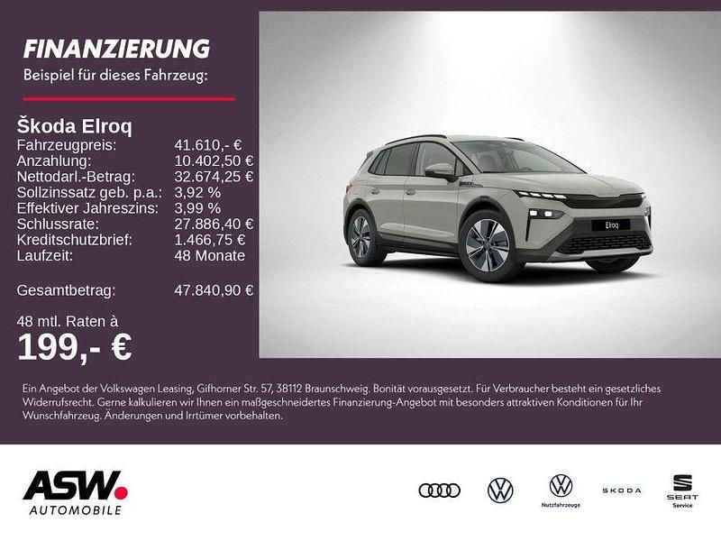 Stahlgrau Neu 2025 Skoda Elroq SUV | 41.610 € (Fairer Preis) - Bild 1/4