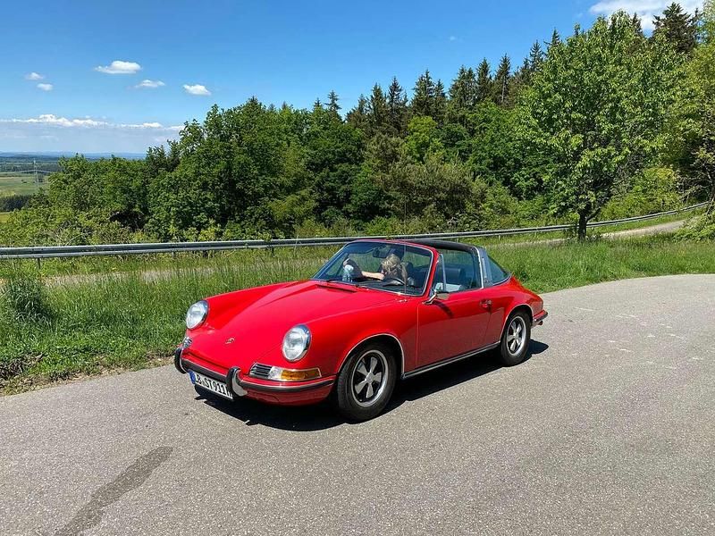 Gebraucht Porsche 911 165 PS (121 kW) 1972 Rot Cabrio
