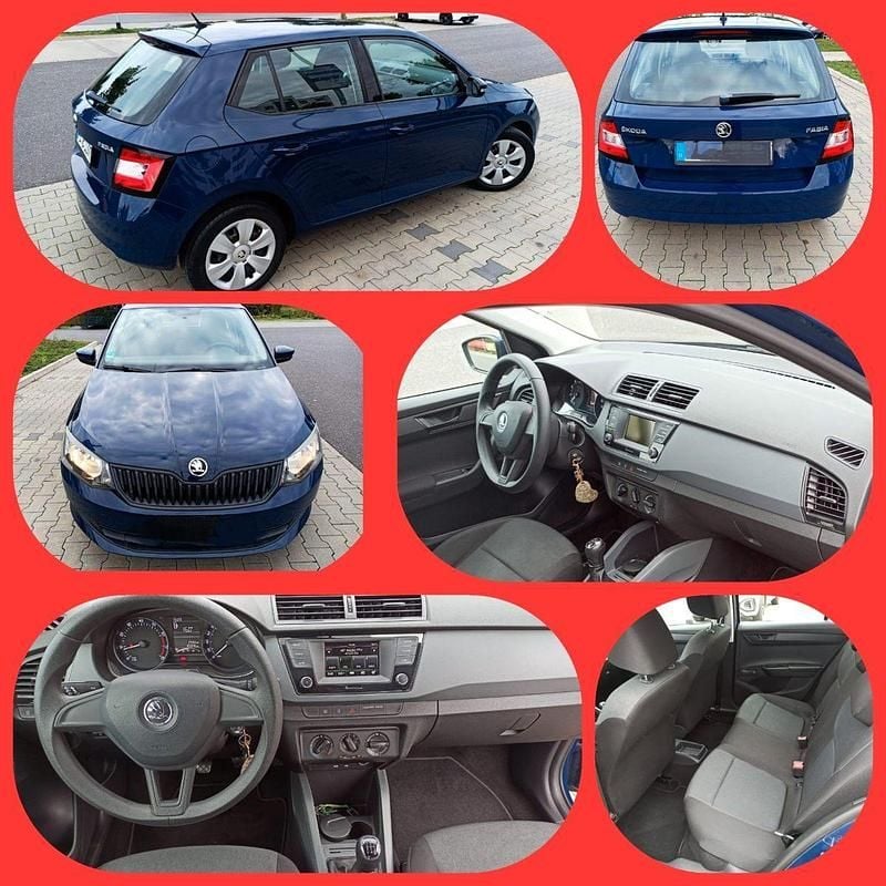 Blau Gebraucht 2015 Skoda Fabia Kleinwagen | 6.200 € (Guter Preis) - Bild 1/4