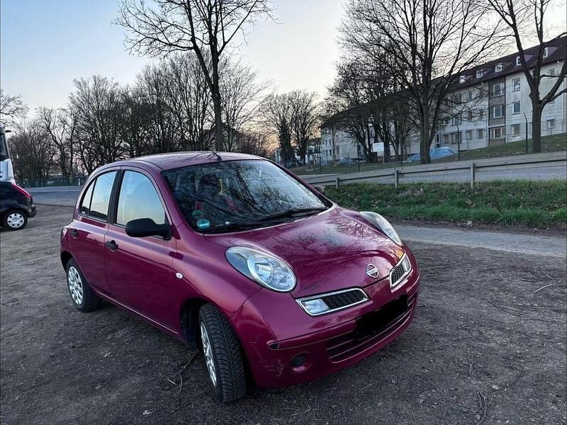 Gebraucht Nissan Micra Visia 65 PS (47 kW) 2008 Rot Limousine