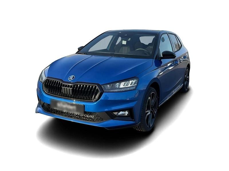 Blau Gebraucht 2025 Skoda Fabia Monte Carlo Kleinwagen | 35.044 € (Fairer Preis) - Bild 1/4