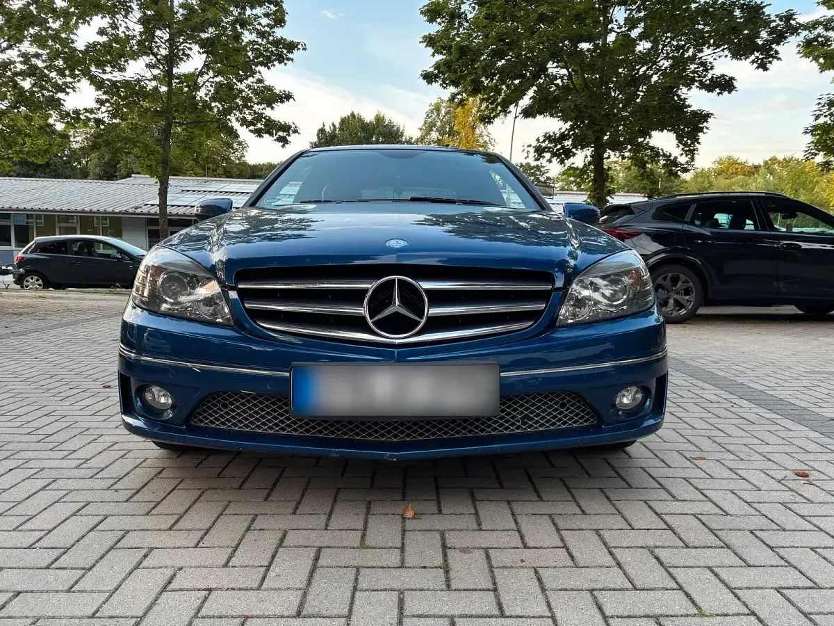 Gebraucht Mercedes CLC180 143 PS (105 kW) 2009 Blau Coupé
