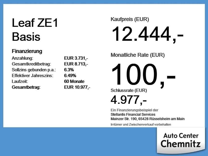 Second-hand Nissan Leaf Basis 110 kW (150 CP) 2022 Alb Hatchback