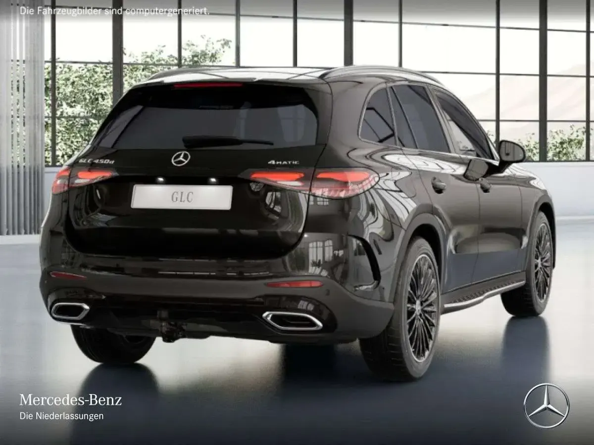 Gebraucht Mercedes GLC450 AMG 367 PS (269 kW) 2025 Schwarz SUV