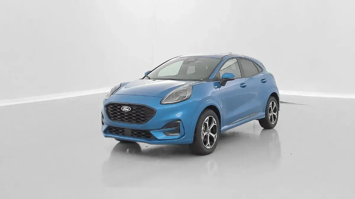 Neu Ford Puma ST-Line 126 PS (92 kW) 2025 Blau (digital aqua blue) SUV