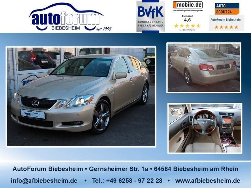 Gold Gebraucht 2007 Lexus GS430 Limousine | 16.499 € - Bild 1/4