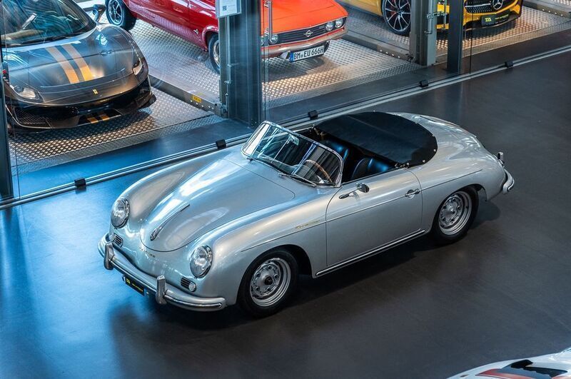 Silber Gebraucht 1956 Porsche 356 Cabrio | 369.000 € - Bild 1/4