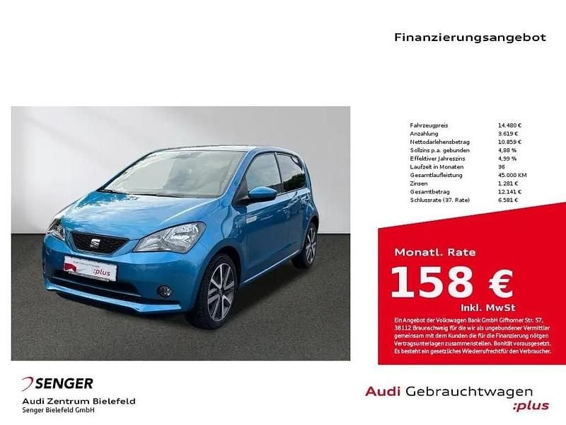 Blau Gebraucht 2021 Seat Mii Electric CONNECT Kleinwagen | 14.480 € - Bild 1/1
