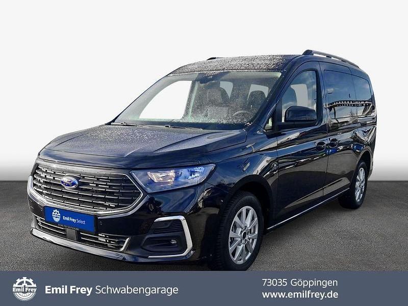 Ink black metallic Gebraucht 2024 Ford Grand Tourneo Connect Titanium Van / Kleinbus | 35.777 € (Etwas zu teuer) - Bild 1/4