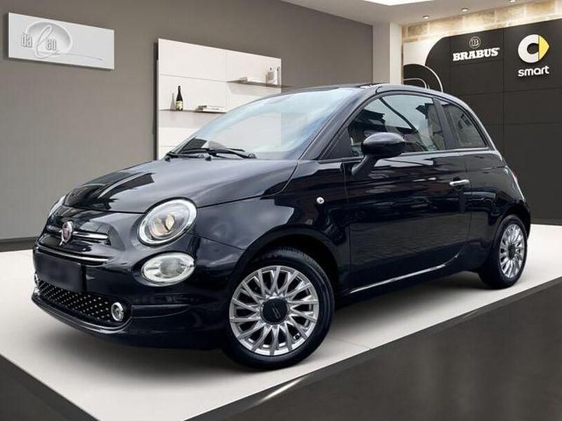 Schwarz Gebraucht 2021 Fiat 500 Lounge Limousine | 10.988 € (Superpreis) - Bild 1/4