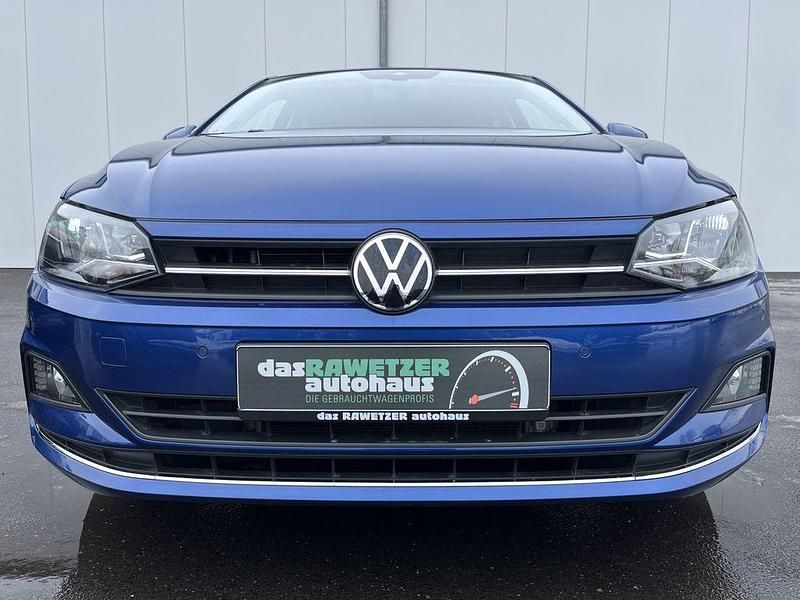 Gebraucht VW Polo Highline 95 PS (69 kW) 2021 Blau Limousine